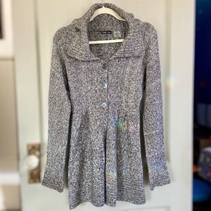 linQ Los Angeles Heather Grey Cardigan